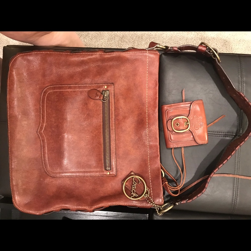 Coach Bag with matching Wallet